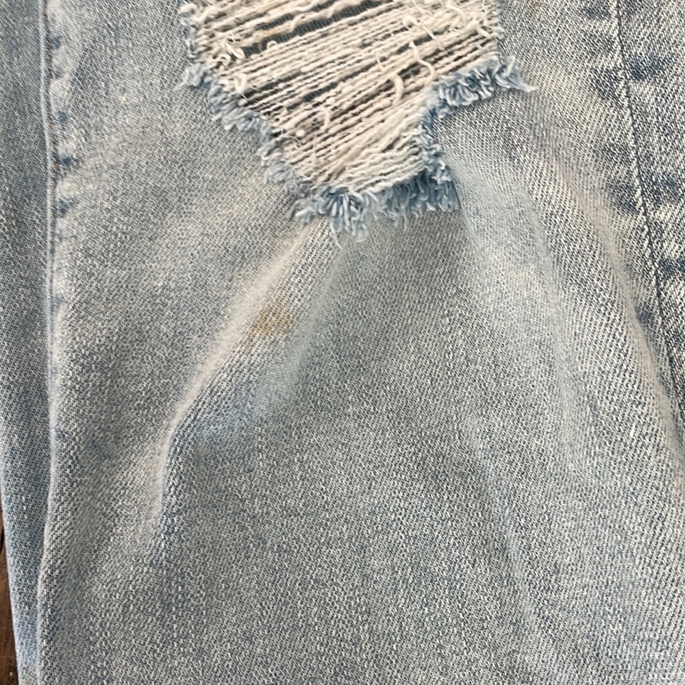 BUNDLE MENS 28x30 DISTRESSED JEANS-AE & LEVIS SLIM FIT - Picture 3 of 9